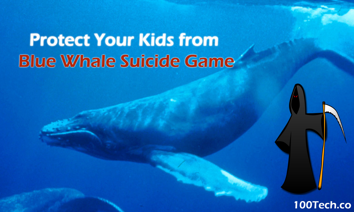 Protect your kids from Blue Whale Suicide Game